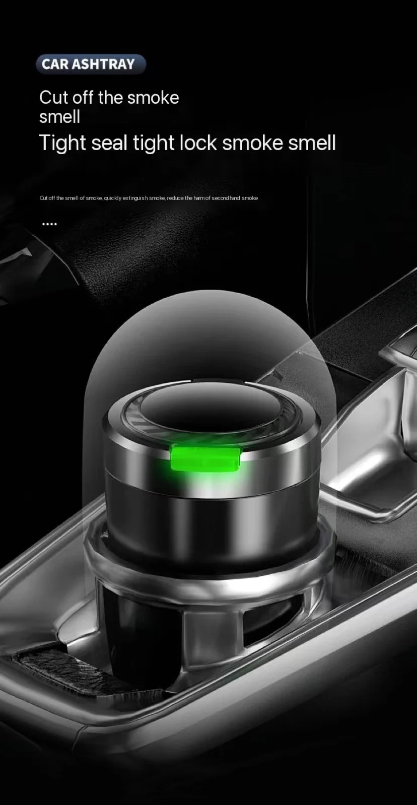 Smokeless Auto Ashtray - Image 5