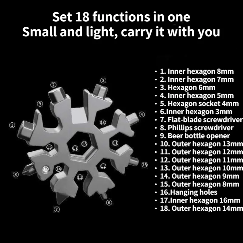 Snowflake Wrench Tool Kit - Image 3