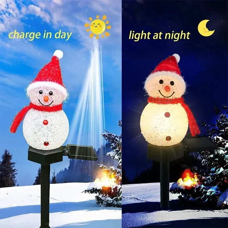 Snowman LED Garden Light - Image 4