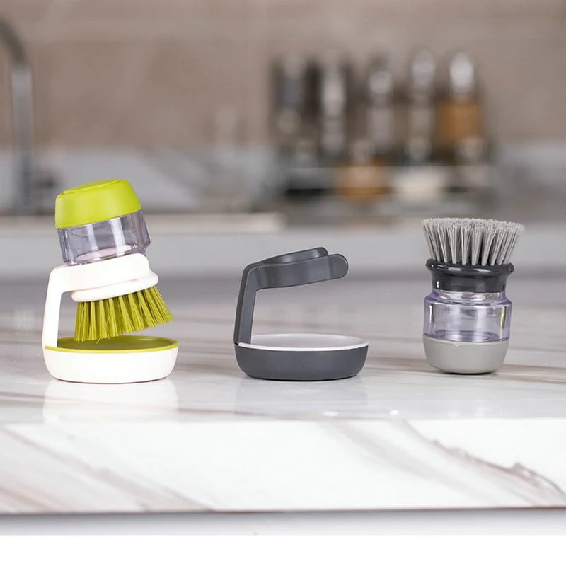 Soap Dispenser Dishwashing Brush Set - Image 4
