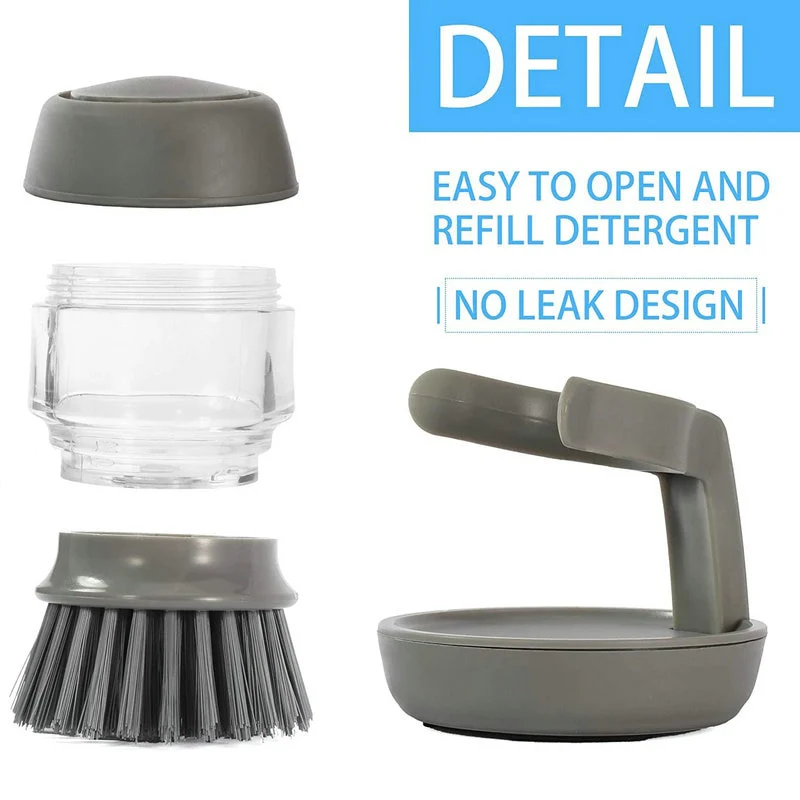 Soap Dispenser Dishwashing Brush Set - Image 6