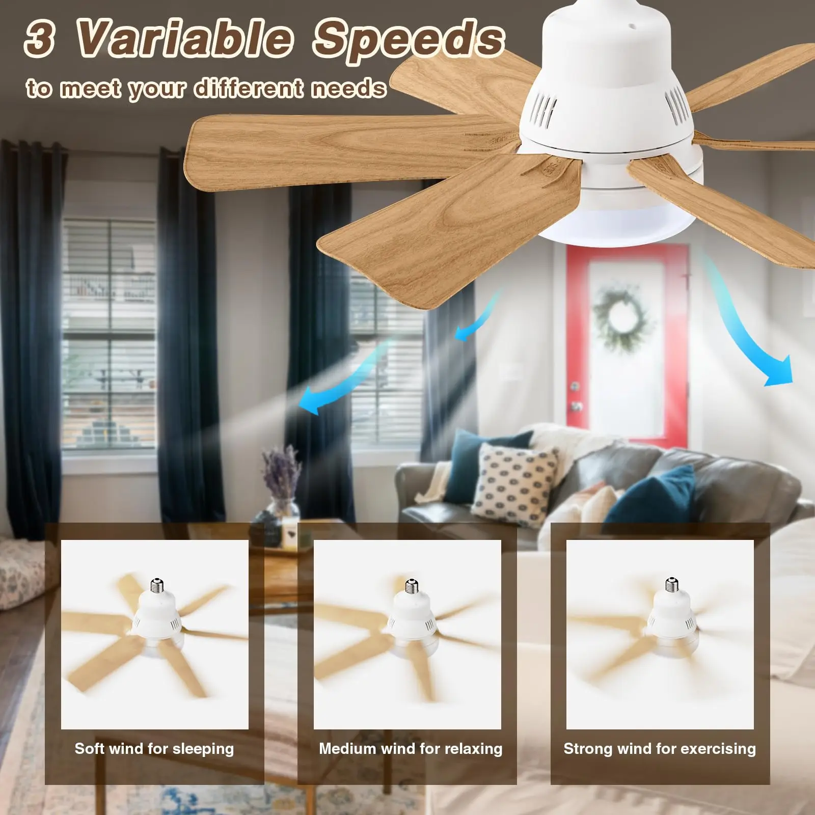 SoffittoGlow E27 Fan Light - Image 16