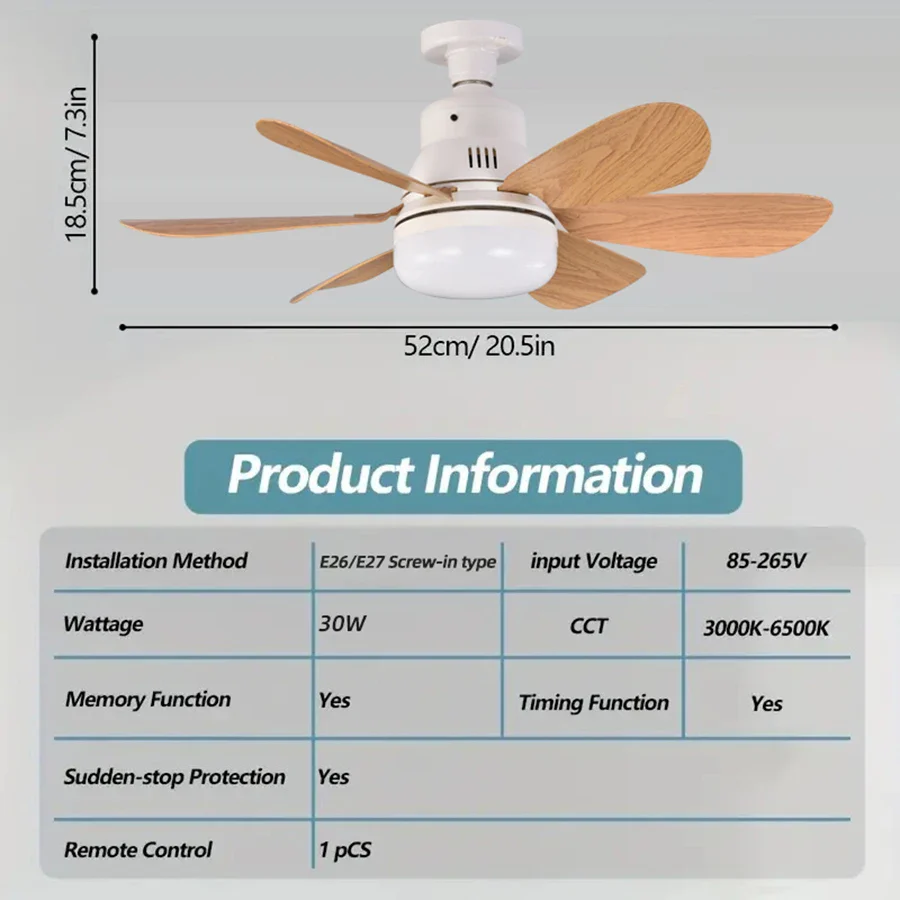 SoffittoGlow E27 Fan Light - Image 5