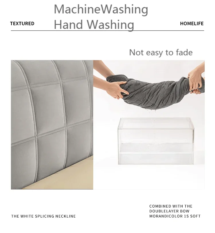 Soft Bed Headboard Cover - Image 16