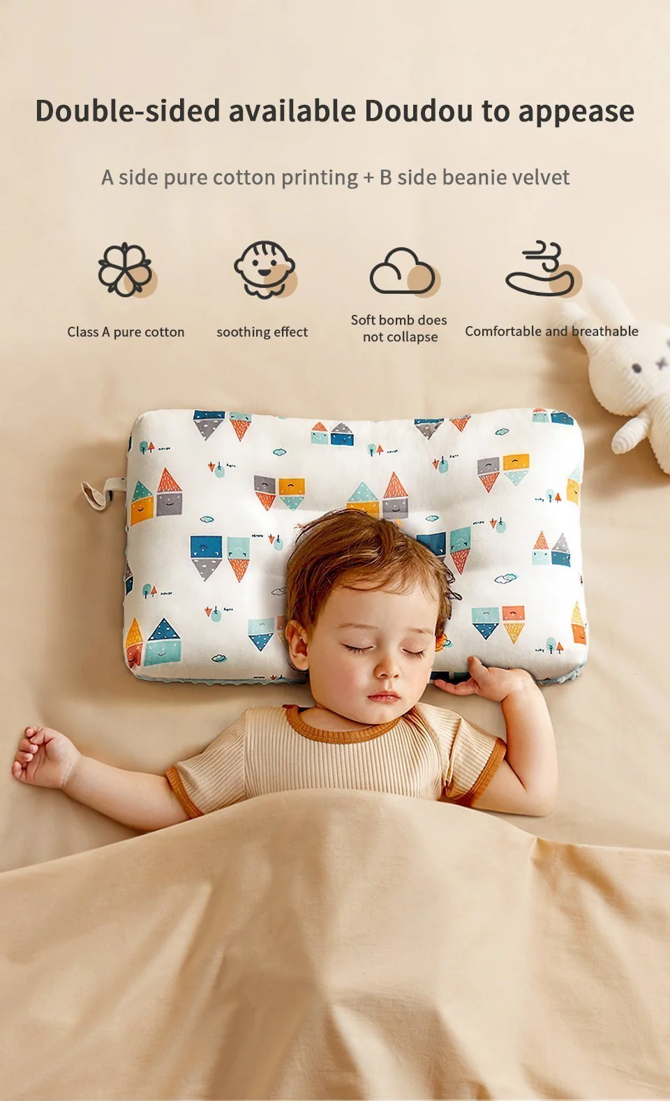 Soft Breathable Baby Pillow - Image 10