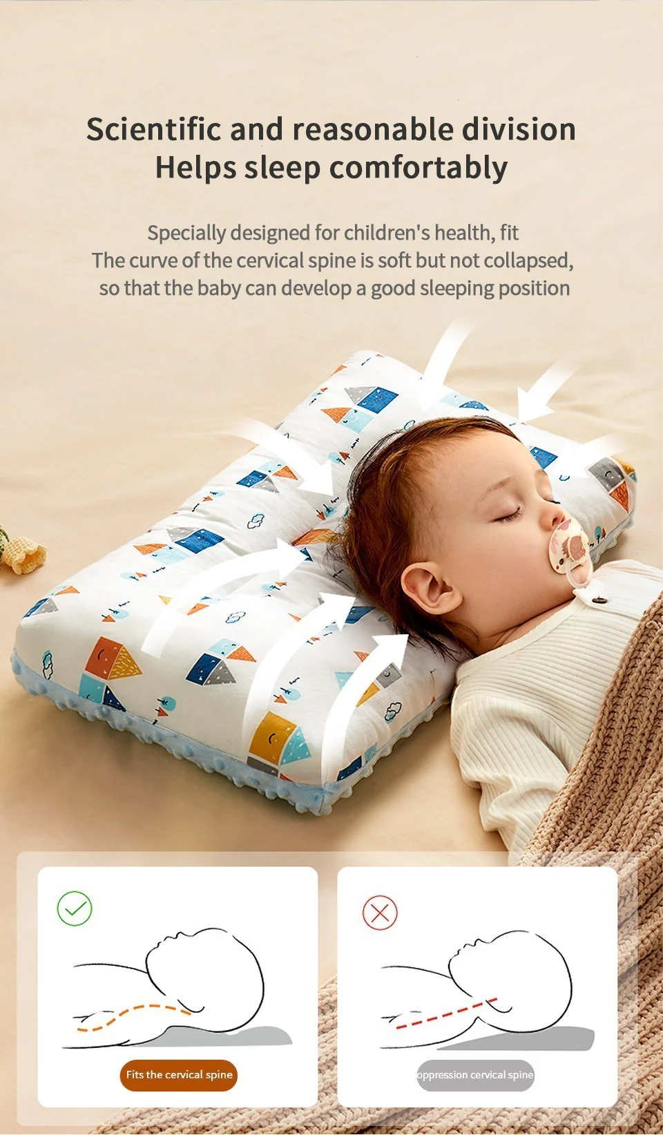 Soft Breathable Baby Pillow - Image 16