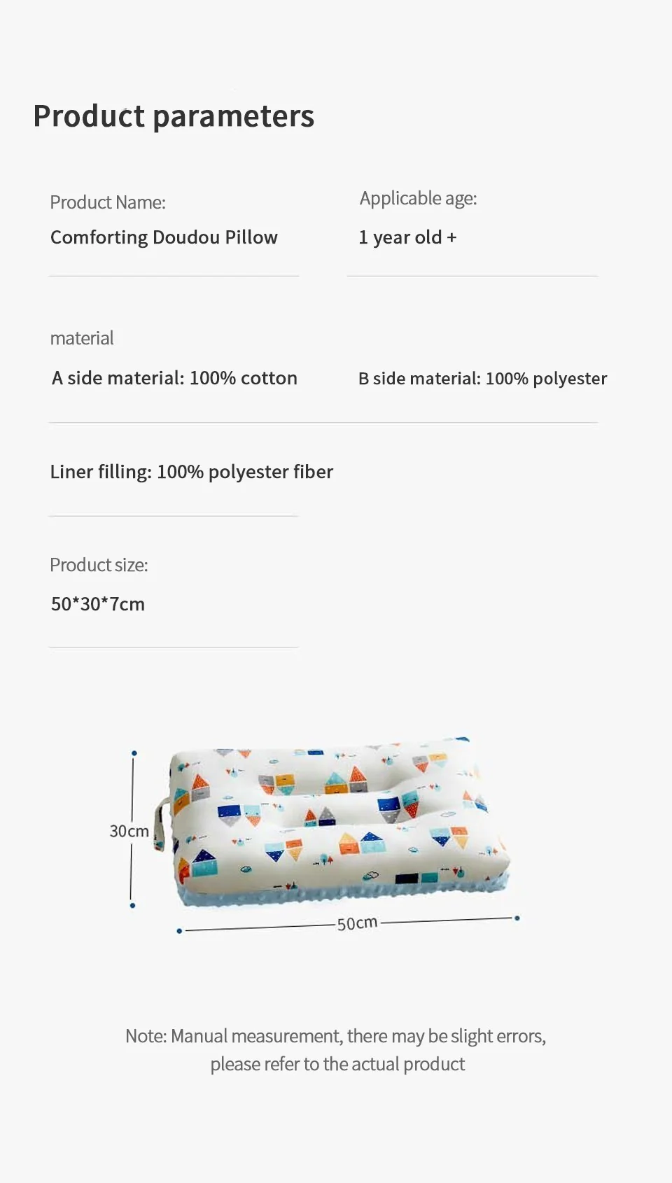 Soft Breathable Baby Pillow - Image 21