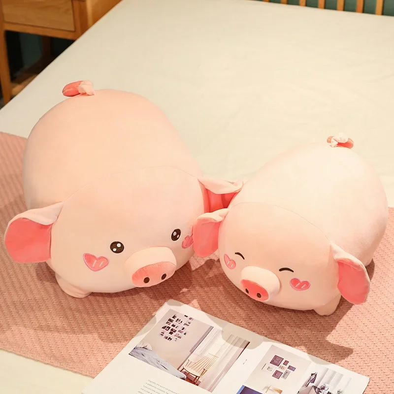 Soft Cotton Pink Pig Plush Doll - Image 11