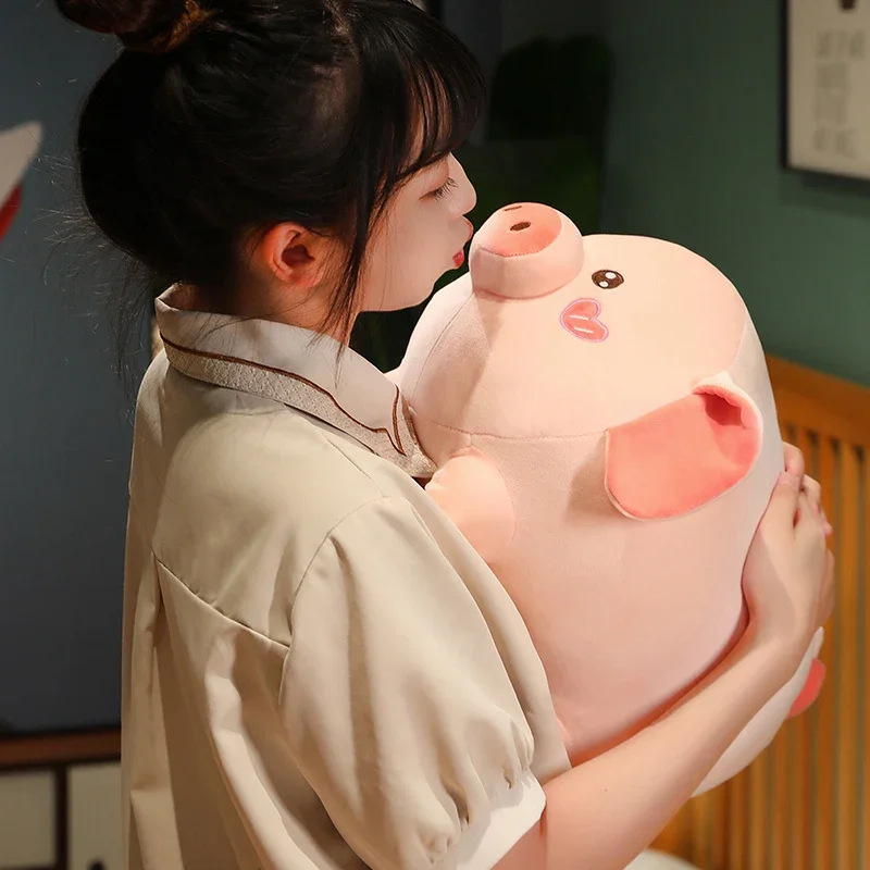 Soft Cotton Pink Pig Plush Doll - Image 14