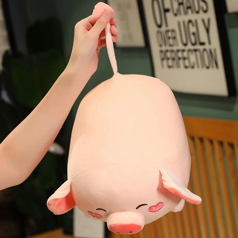 Soft Cotton Pink Pig Plush Doll - Image 15