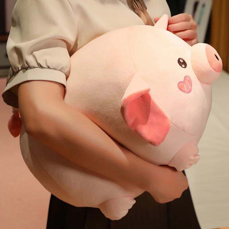 Soft Cotton Pink Pig Plush Doll - Image 17