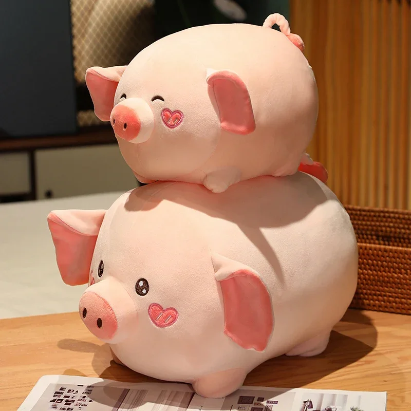 Soft Cotton Pink Pig Plush Doll - Image 24