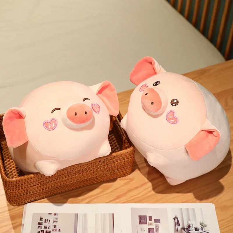Soft Cotton Pink Pig Plush Doll - Image 25