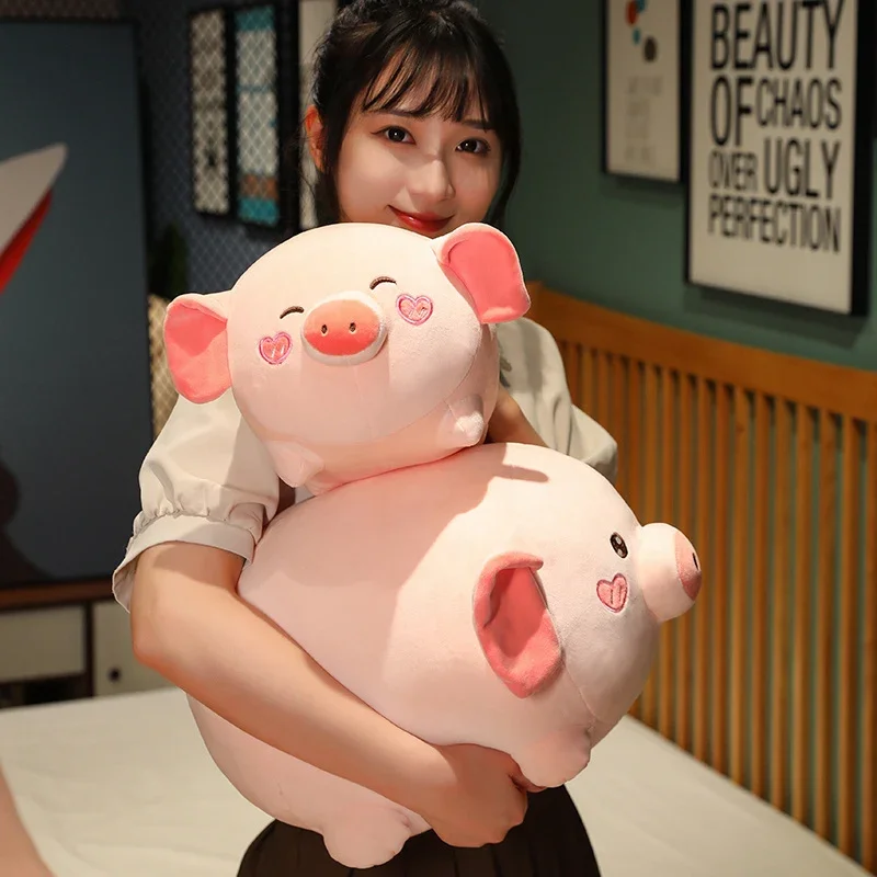 Soft Cotton Pink Pig Plush Doll - Image 6