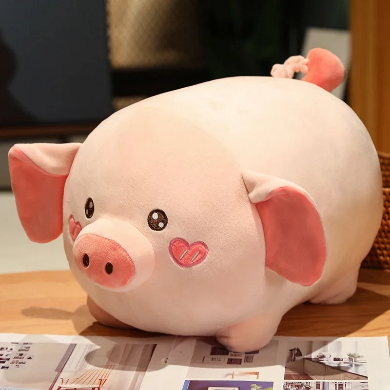 Soft Cotton Pink Pig Plush Doll - Image 7