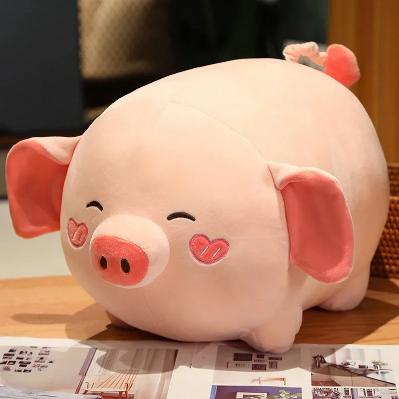 Soft Cotton Pink Pig Plush Doll - Image 8