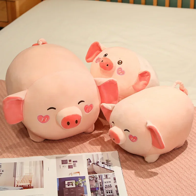 Soft Cotton Pink Pig Plush Doll - Image 9