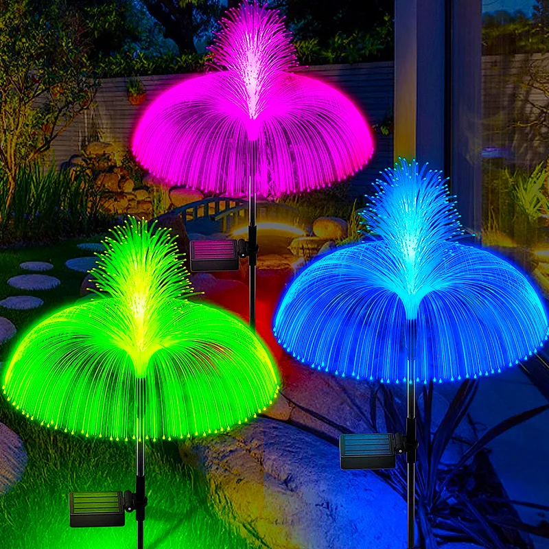 Solar LED Jellyfish Garden Lights - Image 7