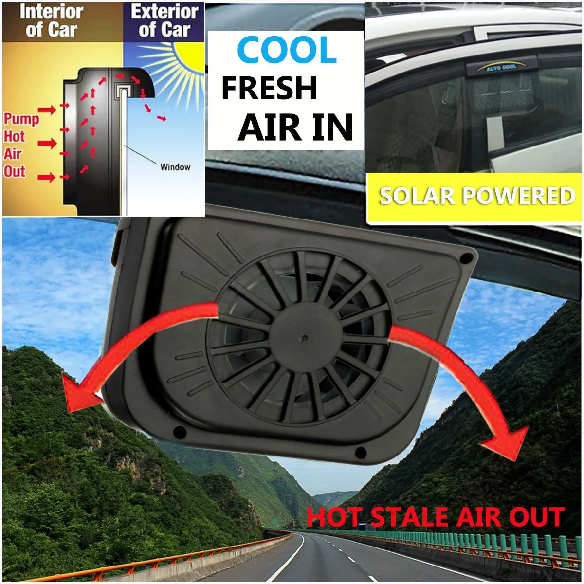 Solar Powered Car Cooler - Image 7