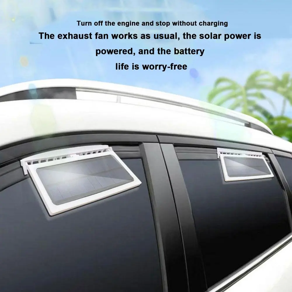Solar Powered Car Window Fan - Image 14