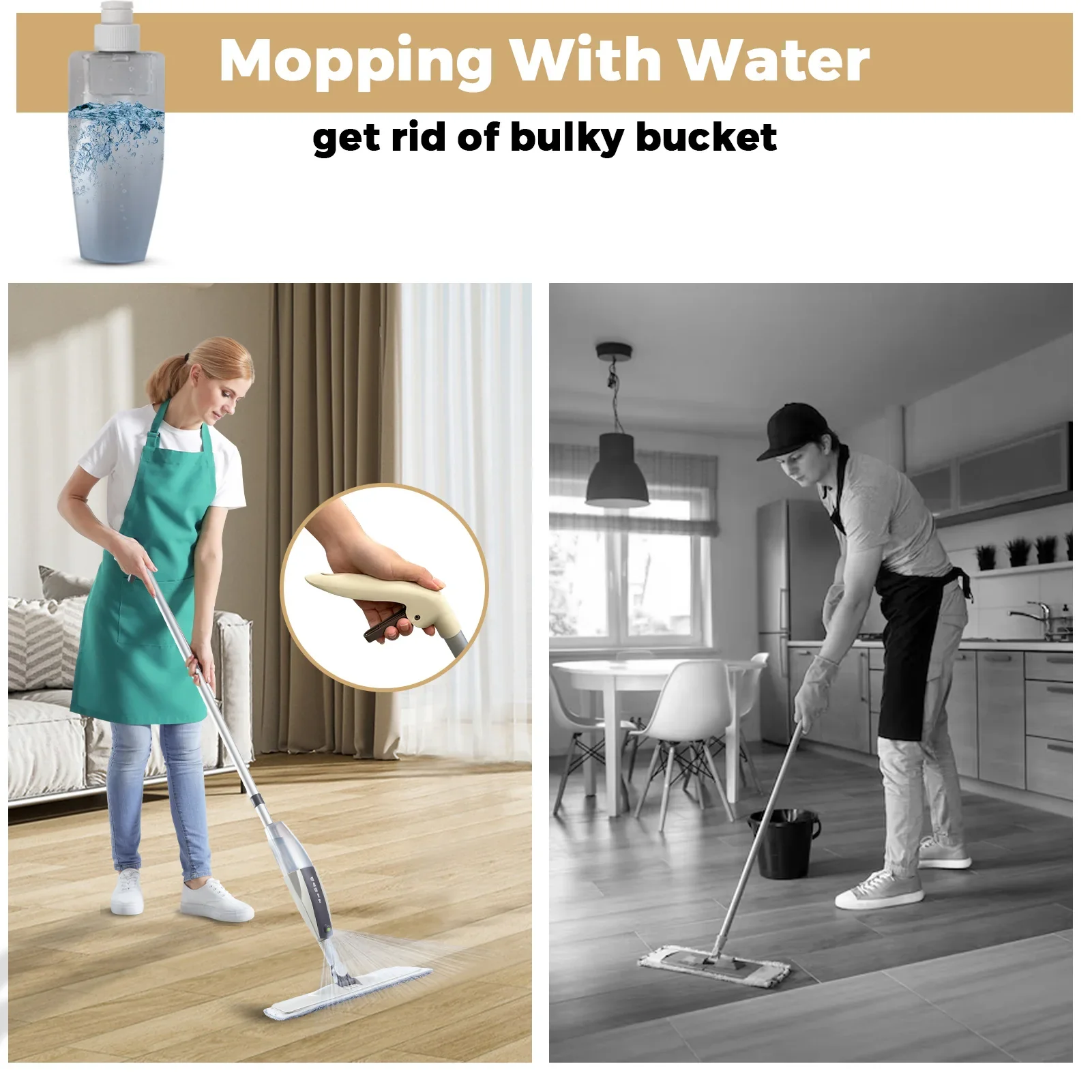 Spray Floor Mop - Image 3