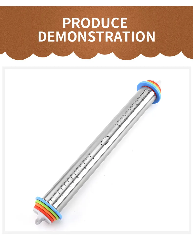 Stainless Steel Adjustable Rolling Pin - Image 12