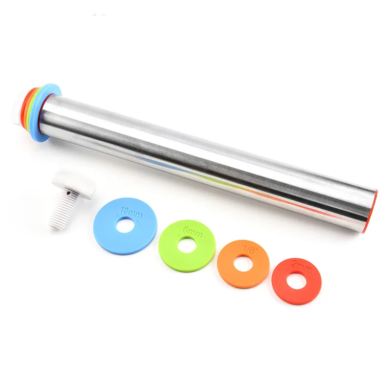 Stainless Steel Adjustable Rolling Pin - Image 4