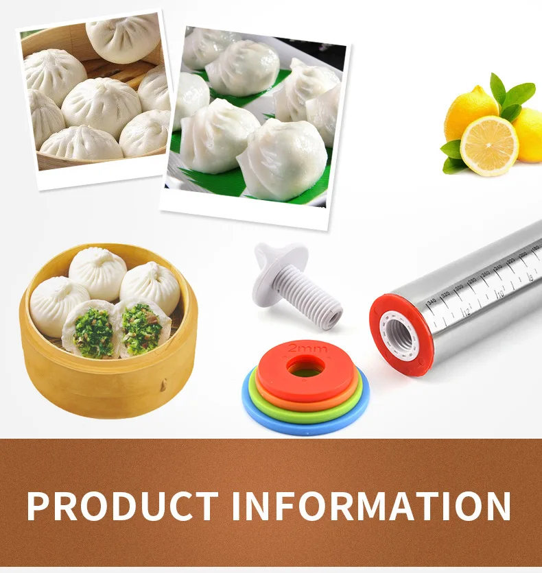 Stainless Steel Adjustable Rolling Pin - Image 9
