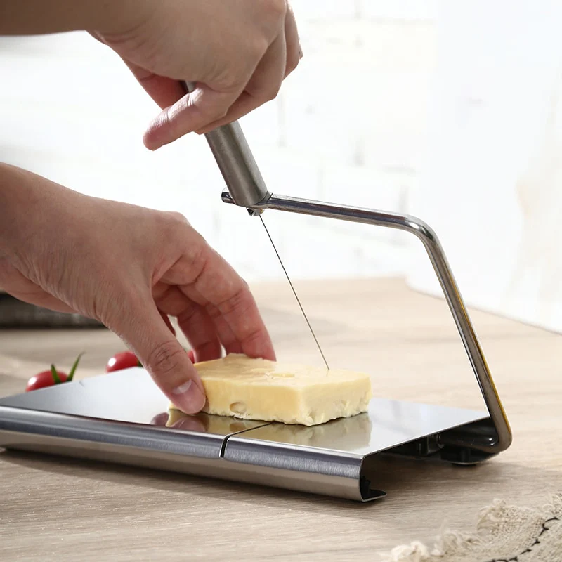 Stainless Steel Butter Cheese Sausage Ham Slicer - Image 9