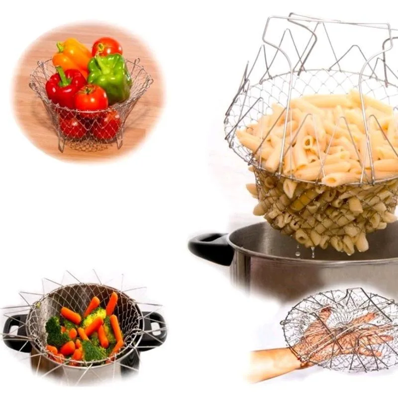 Stainless Steel Chef Basket - Image 5