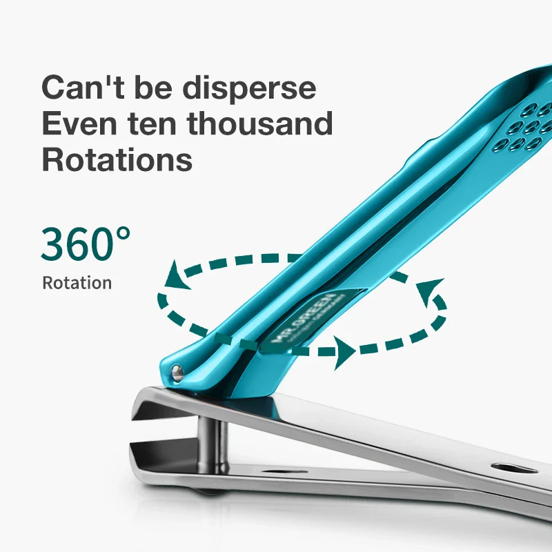 Stainless Steel Curved Blade Nail Clippers - Image 3