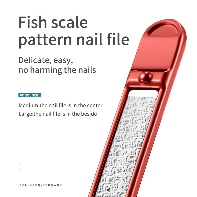 Stainless Steel Curved Blade Nail Clippers - Image 4
