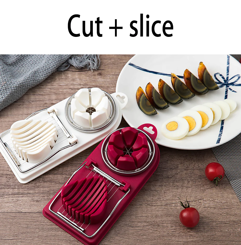 Stainless Steel Egg Fruit Cutter Slicer - Image 11