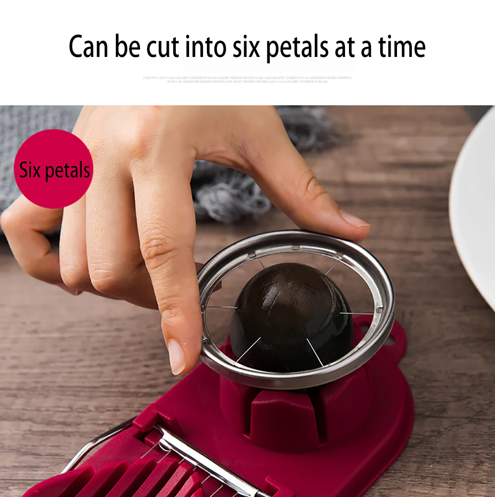 Stainless Steel Egg Fruit Cutter Slicer - Image 14