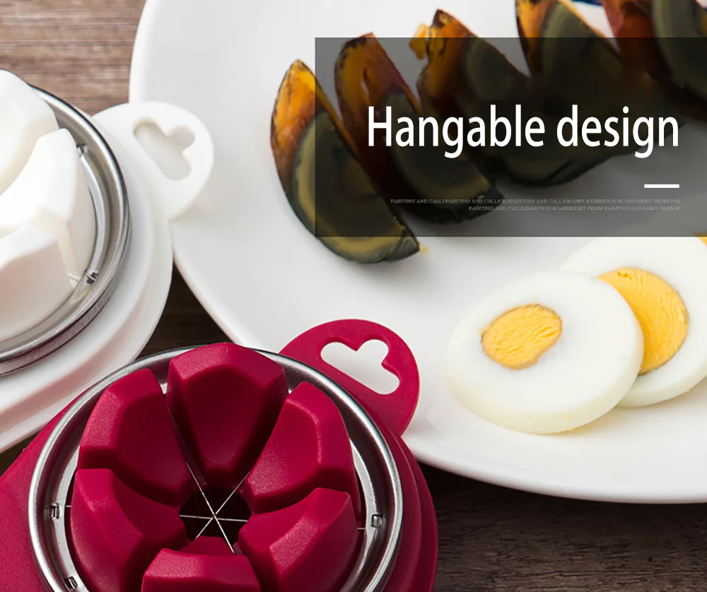 Stainless Steel Egg Fruit Cutter Slicer - Image 19