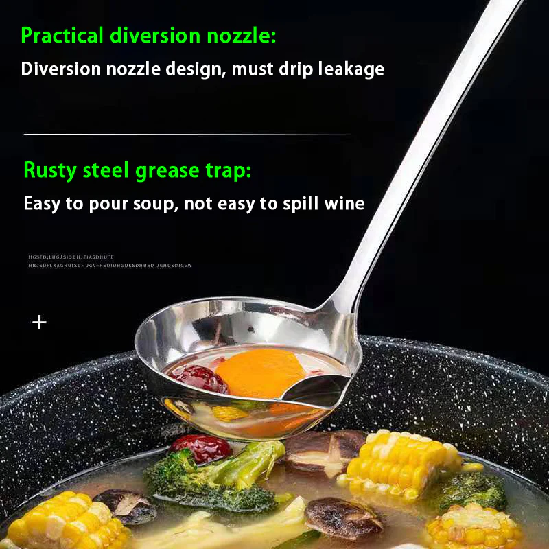 Stainless Steel Filter Oil Spoon - Image 10
