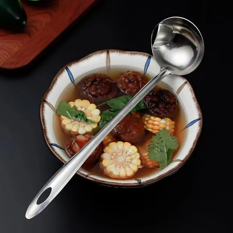 Stainless Steel Filter Oil Spoon - Image 15