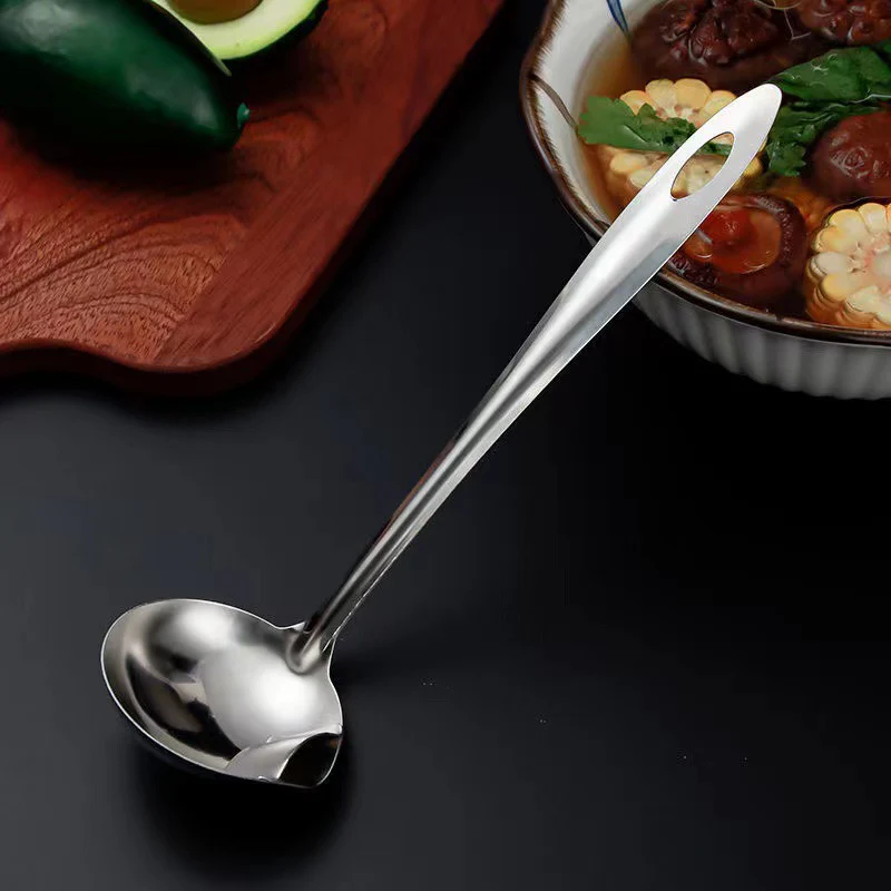 Stainless Steel Filter Oil Spoon - Image 17