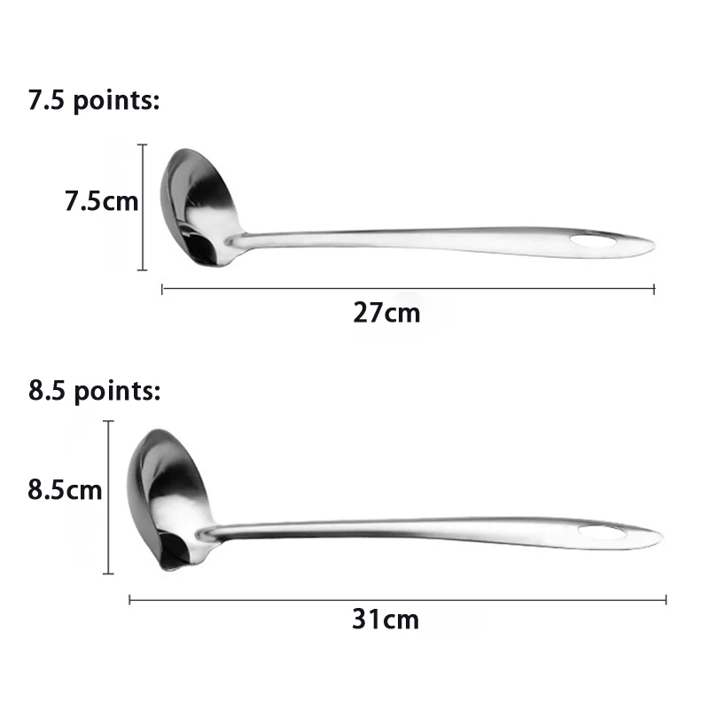 Stainless Steel Filter Oil Spoon - Image 19