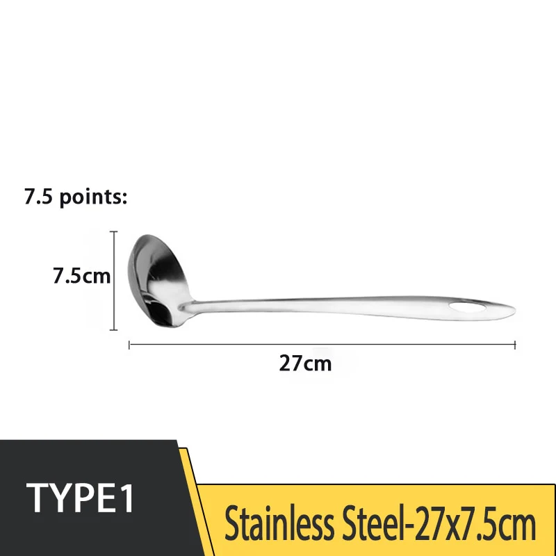 Stainless Steel Filter Oil Spoon - Image 4