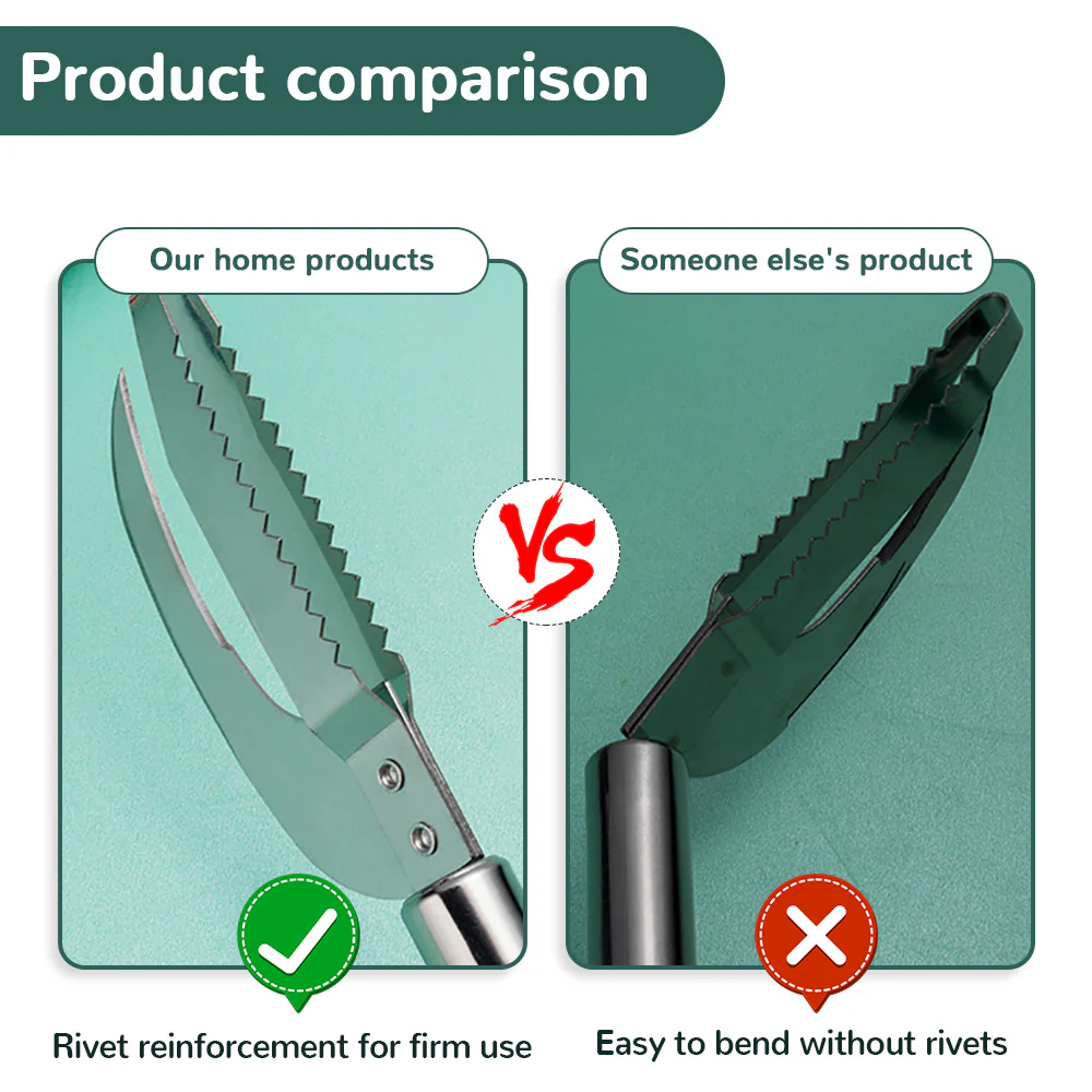 Stainless Steel Fish Scale Tool - Image 12