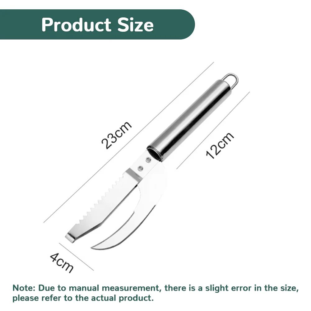 Stainless Steel Fish Scale Tool - Image 15
