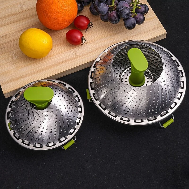 Stainless Steel Folding Steamer - Image 11