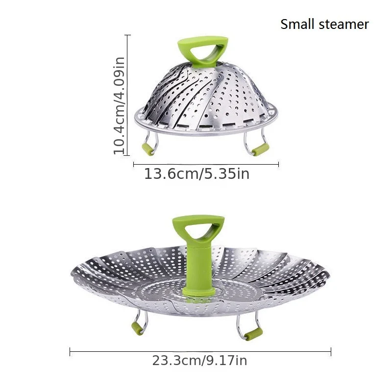 Stainless Steel Folding Steamer - Image 14