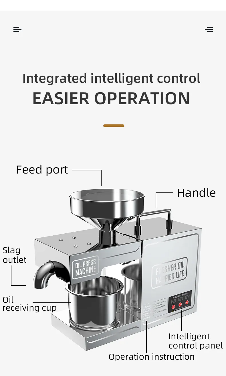 Stainless Steel Hydraulic Oil Press - Image 15