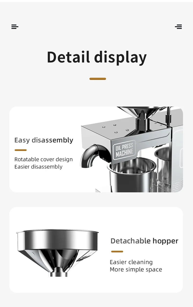 Stainless Steel Hydraulic Oil Press - Image 21