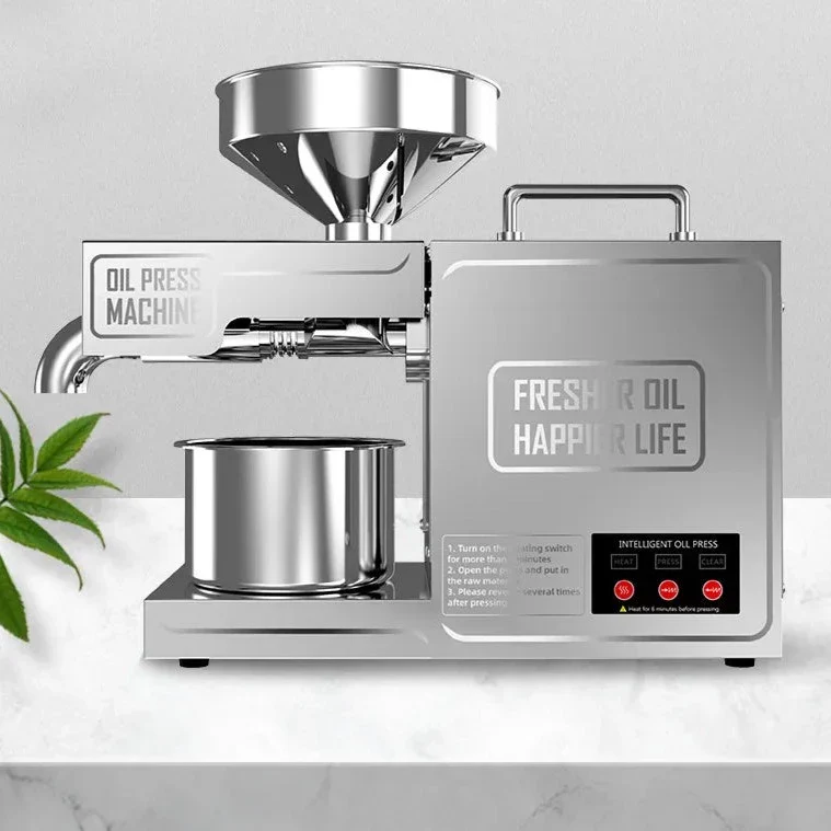 Stainless Steel Hydraulic Oil Press - Image 9