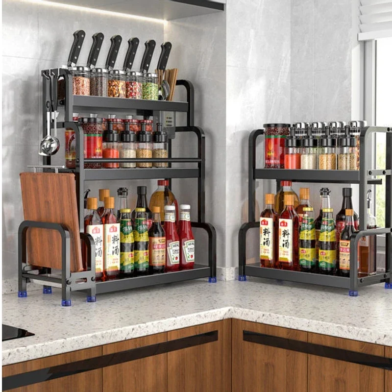 Stainless Steel Kitchen Organizing Rack - Image 2