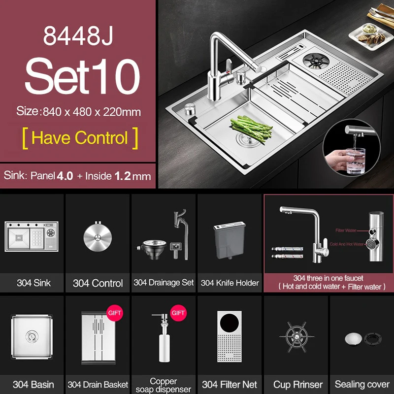 Stainless Steel Kitchen Sink - Image 11