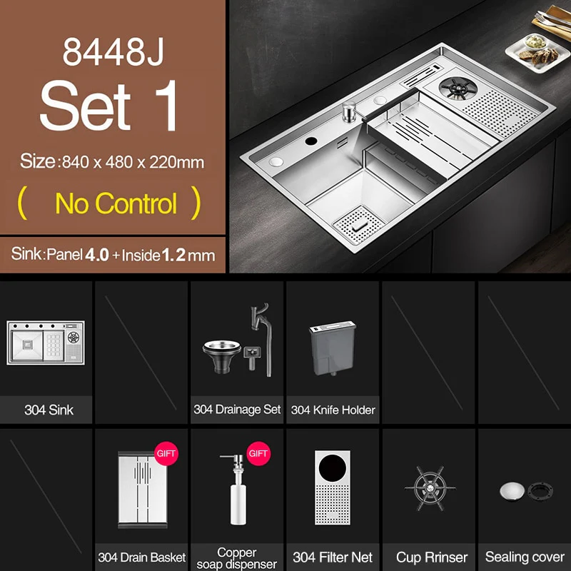 Stainless Steel Kitchen Sink - Image 2